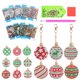 thumbnail image 1 of 1 juego de adornos navideños de arte con diamantes, kit de llavero de arte con diamantes, kit de puntos de diamantes, llavero de puntos de diamantes, decoraciones de diamantes, 1 of 7