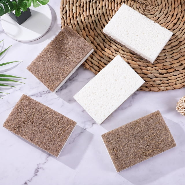 Luxshiny 12Ud Esponjas Para Limpieza De Cocina Y Con Alta Absorción