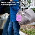 thumbnail image 3 of Joernso Silicone Headphone Protective Case Dustproof Waterproof Solid Color with Hanging Buckle Wireless Earphone Cover for JBL TUNE BUDS, 3 of 8