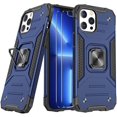 thumbnail image 1 of IBAOLEA Compatible with iPhone 13 Pro Max Case, Military Grade Shockproof Cover Protective Phone Case with Screen Protector for iPhone 13 Pro Max 6.7 Inch (Blue) Blue -, 1 of 7
