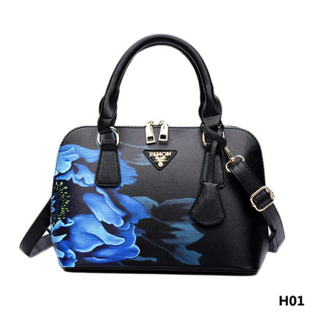 Fancyleo Printed Shell Bag European and American Fashion Handbags Shoulder Diagonal Handbags