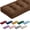 Brown, variant on Bench Cushions for Indoor Furniture 42x16 in Velvet Kitchen Dining Piano Window Seat Cushion, Tufted Patio Porch Swing Thicken Bench Pad Memory Foam(Ivory White)