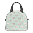 thumbnail image 2 of Goofa Flora Daisy Cactus Pattern Lunch Bag ,Insulated Lunch Box, Small Leakproof Cooler Food Lunch Containers Reusable High Capacity Lunch Tote Bags, 2 of 8