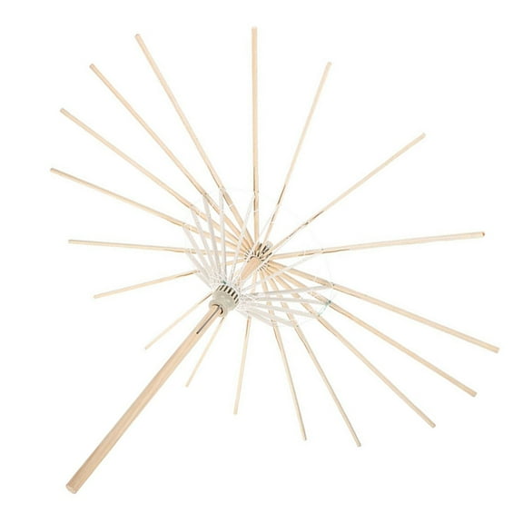 LOLIPPYY Classical Umbrella Racks Paper Umbrella Replacement Frame Wood Umbrella Display 1Pcs