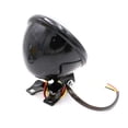 thumbnail image 5 of DKMOTORK 0012 Faro delantero LED para motocicleta Vintage Retro 5 pulgadas Universal para Chopper Bobber Cruiser Negro, 5 of 5