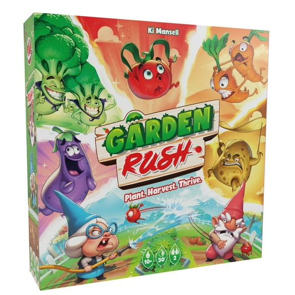 Garden Rush Family Strategy Board Game for Ages 10 , from Asmodee