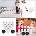 thumbnail image 4 of 1 Set Bowling Toy Set Assorted Color Plastic For Kids Indoor Entertainment And Outdoor Play, 4 of 9