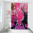thumbnail image 6 of DAN DA DAN Takakura Ken Anime pattern Design polyester Fabric Shower Shower Curtain Liner Bathroom Washable 35.4 / 40 / 50 / 60*70IN, 6 of 7