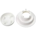 thumbnail image 3 of Juego de 2 tapas de ventilación para caravanas, tapa de ventilación de alcantarillado, cubierta de plástico para techo de caravana de 1 a 2 3/8 pulgadas, color blanco, 3 of 5