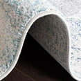 thumbnail image 5 of Safavieh Madison Collection MAD604D Glam Ogee Trellis Distressed Non-Shedding Stain Resistant Living Room Bedroom Runner, 2'3" x 8' , Ivory / Blue, 5 of 5