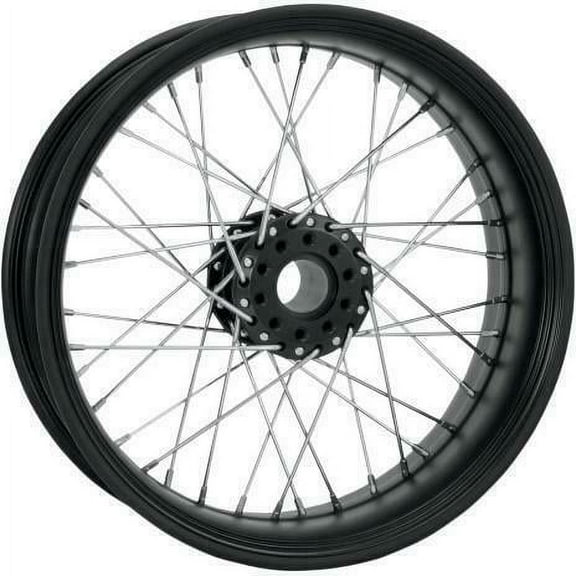 Merc Wire Black Ops 21x2.15 Front Wheel , Color: Black, Position: Front, Rim Size: 21