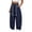 Navy-track pants, variant on RongHuan Wide Leg Pants Womens Loose Fit Drawstring Joggers High Elastic Waisted Workout Pant Casual Trousers Daily Wear
