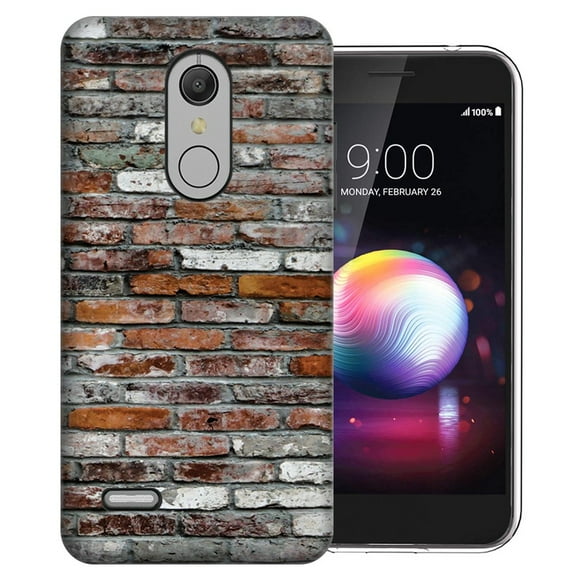 MUNDAZE LG Stylo 5 Brick Wall Design Phone Case Cover