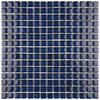 Somertile 12.375x12.375-inch Frontier Blue Eye Porcelain Mosaic Floor and Wall Tile (10 tiles/10.5 sqft.)