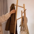 thumbnail image 3 of Ash Wood Coat Rack Solid Wood Rack, 3 of 9