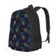 thumbnail image 1 of Balery Peacock Feathers Mochila para hombre y mujer - Tela Oxford 600D resistente - Gran capacidad, resistente al agua, ideal para la escuela, viajes y senderismo, 1 of 6