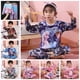 thumbnail image 2 of Conjunto de Pijamas para niños, ropa de dormir para el hogar con dibujos de unicornios, Frozen, Elsa, Mickey, novedad, 2 of 4