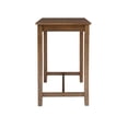 thumbnail image 3 of Linon Claridge Table de Pub en Bois de 36 Pouces Hauteur Comptoir, Brun Rustique, 3 of 9
