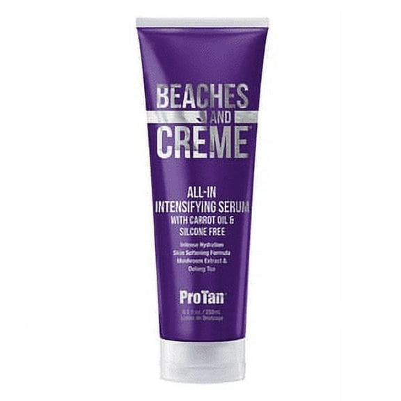 ProTan Beaches and Creme All-In Intensifying Serum Tanning Lotion 8.5oz