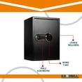 thumbnail image 2 of Caja Fuerte Biometrica Digital Touch Con Huella Super Kashbill 50x31x35 Mod. CFBT05, 2 of 7