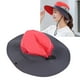 thumbnail image 4 of Sombrero de sol Bling Bling de ala grande con orificio para cola de caballo, 4 of 12