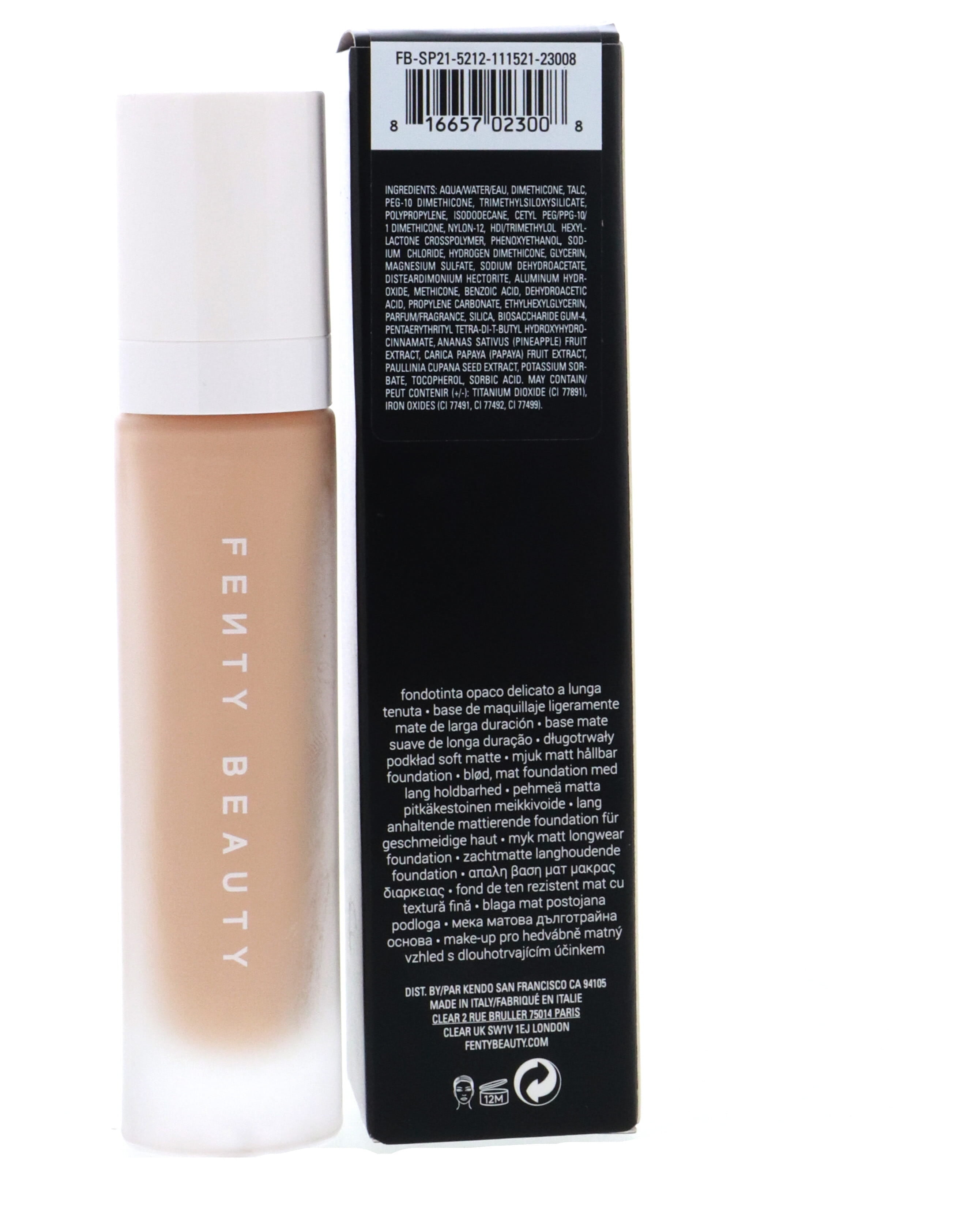 Fundación Soft Matte FENTY BEAUTY de larga El Salvador Ubuy