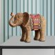 thumbnail image 1 of Estatua de moderna, escultura de Animal, simulación de Animal, artesanías hechas a mano, coleccionables para estantería, escritorio, sala de S Macarena Estatua de elefante, 1 of 8
