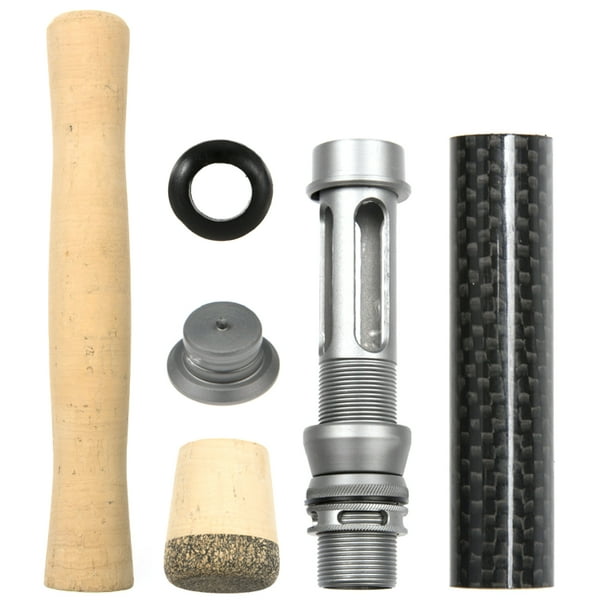 Portable Fishing Rod Cork Handle Kit DIY Composite Cork Handle Grip with  Reel Seat : : Sports, Fitness & Outdoors