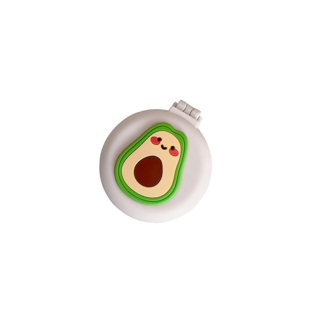 Cepillos de pelo con espejo de viaje Yuyangstore Mini cepillo de pelo Fruta