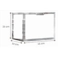 thumbnail image 2 of Caja de Acrílico Zapatera Apilable Transparente con Puerta Imantada | Organizador Premium para Zapatos y Bolsas | Diseño Armable Apilable | Medidas 45x33x33 cm, 2 of 9