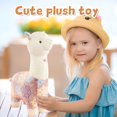 thumbnail image 6 of YATAV 16" Alpaca Plush Toy(Snowflake Print Body),Llama Stuffed Animal Large Doll Plushie Hug Pillow Soft Fluffy Cushion Super Kawaii Gift for Birthday Girls and Lovers Washable, 6 of 6