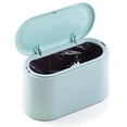 thumbnail image 1 of Ayada Mini Trash Can With Lid 1.5L Capacity White Desktop, 1 of 4