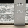 thumbnail image 4 of Well Woven Marrakech Flatweave Brushstroke Abstract 9'10" x 13' Area Rug Gray, 4 of 7