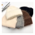 thumbnail image 3 of ZWP Bonnets en Laine d'Alpaga pour Femmes Bonnet Tricoté Chaud d'Hiver, 3 of 6