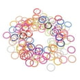 thumbnail image 4 of LOLIPPYY 200pcs Multi-Color Metal Markers for Knitting Crochet - 12mm Clips Craft Supplies for Yarn Sewing Projects, 4 of 7