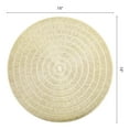 thumbnail image 6 of Unique Bargains Set of 6 Rustic Woven Placemats for Dining Table Decor Indoor Gold, 6 of 6