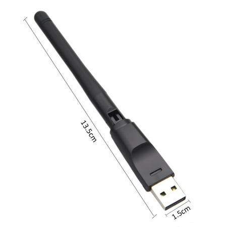 Adjustable Mini Adapter Smart 2.4Ghz 150Mbps USB Wifi Adapter High Gain Wireless Network (Best High Gain Wireless Adapter)