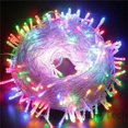 thumbnail image 2 of Tira de iluminación intermitente para interior y exterior, luces de decoración de hadas centelleantes para árbol de Navidad, fiesta de boda, novedad, 600 LED, 100M, 2 of 3