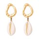 thumbnail image 1 of Verano Bohemia Seashell Earring Pearl Stud Earrings Beach Ocean Pendientes Accesorios, 1 of 5