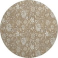 thumbnail image 2 of Addison Rugs Mayfield Washable Transitional Floral Copper Round Rug, 8' x 8', 2 of 5