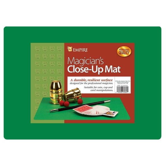 Empire Magic Close Up Pad Magician Supply 17" x 12.5" Magic Accessories, Green