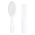 thumbnail image 1 of 2 unids/set peine de pelo de bebé recién nacido + cepillo masajeador de cabeza infantil suave cuidado del cabello FLhrweasw Para estrenar, 1 of 6