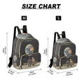 thumbnail image 2 of FORMRS Mini Backpack Purse for Women Travel Daypack Casual Shoulder Bag, Sitting on The Moon, 2 of 7