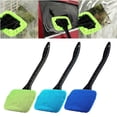 thumbnail image 3 of Amdohai New Microfiber Auto Window Cleaner Windshield Fast Easy Shine Brush Handy Washable Cleaning Tool, 3 of 8