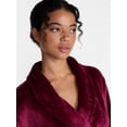 thumbnail image 3 of Joyspun Women's Plush Robe, Sizes S to 3X, 3 of 5