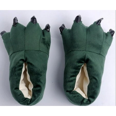 

Men Ladies Padded Cotton Slippers Comfortable Home Shoes——Green || Small Size