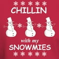 thumbnail image 3 of CafePress - CHILLIN WITH MY SNOWMIES T Shirt - Men's Classic Graphic Cotton T-Shirt, 3 of 4