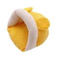 thumbnail image 1 of Saco De Dormir De Ardilla Hámster De Ratón Para Mascotas Peque?o Algodón Invierno Casa Cálida Nido Amarillo Sunnimix Nido de dormir de hámster, 1 of 6