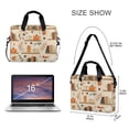 thumbnail image 3 of FORMRS 16" Laptop Bag Carrying Sleeve Case with Handle Travel Shoulder Briefcase, Fall Book Shelf, 3 of 8