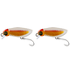 thumbnail image 1 of Señuelo Pesca Trucha Flotante Luminoso Microcebo para Insectos 38mm 2 3g Amarillo, 1 of 4